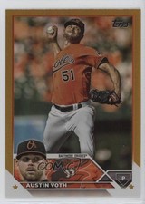 2023 Topps Series 2 Gold Foil Austin Voth #647 tm7