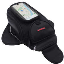 Motorrad Tankrucksack Oxford Schwarz Magnetisch Größerer Fenster