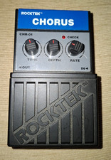 EN CAJA - ROCKTEK CHR-01 CHORUS Pedal de efectos para guitarra - Muy buen estado