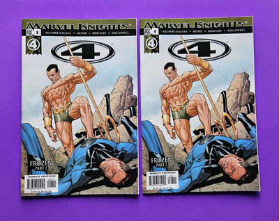 Lot Of 2 FANTASTIC FOUR Comic Books MARVEL KNIGHTS 4 #8 NEW UNREAD NRMT 9.4