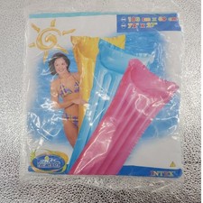 Intex The Wet Set Inflatable Pool Lounge Float 72"x27" Blue 2008 Sealed