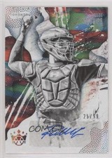 2019 Panini Diamond Kings DK Signatures Holo Silver 25/99 Reese McGuire Auto v1x