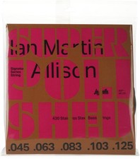 La Bella Ian Martin Allison Super Polished 5-string Bass Guitar Strings -