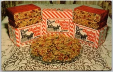 Claxton Georgia GA, Old Fashioned Fruit Cake, Bake by Claxton Bakery, Postcard