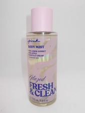 Victoria's Secret Glazed Fresh  Clean PINK Fragrance Mist NEW