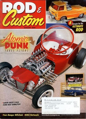 Rod & Custom January 2009 - Atomic Punk Takes Flight / 8 Concepts for the Ultima