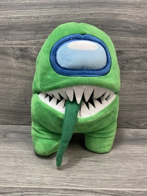 Among Us Green Impostor Plush with Bendable Tongue Toy Doll Stuffed Animal