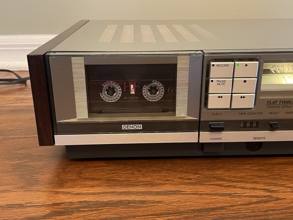 DENON DR-F6 Stereo Cassette Tape Deck (SERVICED) | eBay