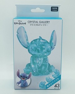 Crystal Gallery 3d Puzzle Stitch Disney Hanayama 43pcs