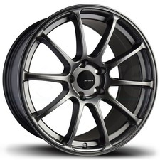 4-new 18 Avid1 Av27 Wheels 18x8.5 5x114.3 35 Hyper Black Rims 73.1
