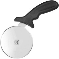 Pizza Cutter Wheel, Total product length 9.33 Inch.Cutter wheel size 4, Black