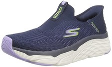 Skechers Max Cushioning Elite-Smooth Transition Donna, Taglia 8, Navy/Lavanda