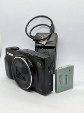   Excellent Canon PowerShot SX710 HS Black 20.3MP Digital Camera From Japan