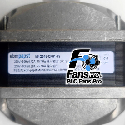 1PCS New Ebmpapst M4Q045-CF01-75 AC230V 60W Freezer Fan Motor Fast Ship