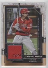 2021 Topps Museum Collection Meaningful Material Relics 1/50 Anthony Rendon 5w7