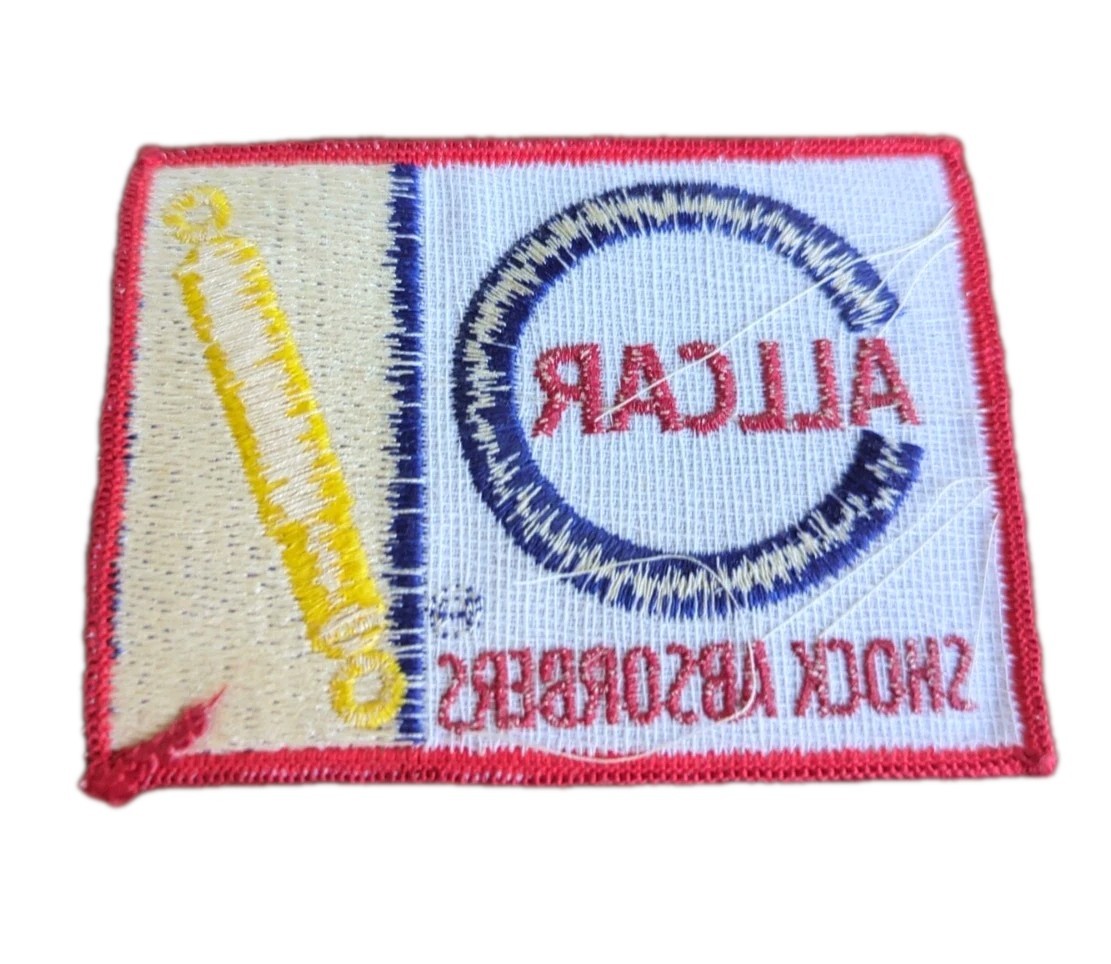 VTG NOS Allcar Shock Absorber Patch Sew On 3.5"