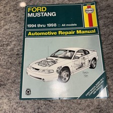 Ford Mustang 1994-1998 Haynes Manual Repair 36051 Ford Mustang 1994-1998 Haynes Manual Repair 36051