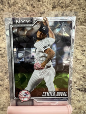 2026 Topps Series 1 Diamante Foil Camilo Doval #75 New York Yankees