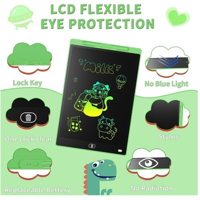 2 Pack LCD Writing Tablet 12-Inch Blue&Green