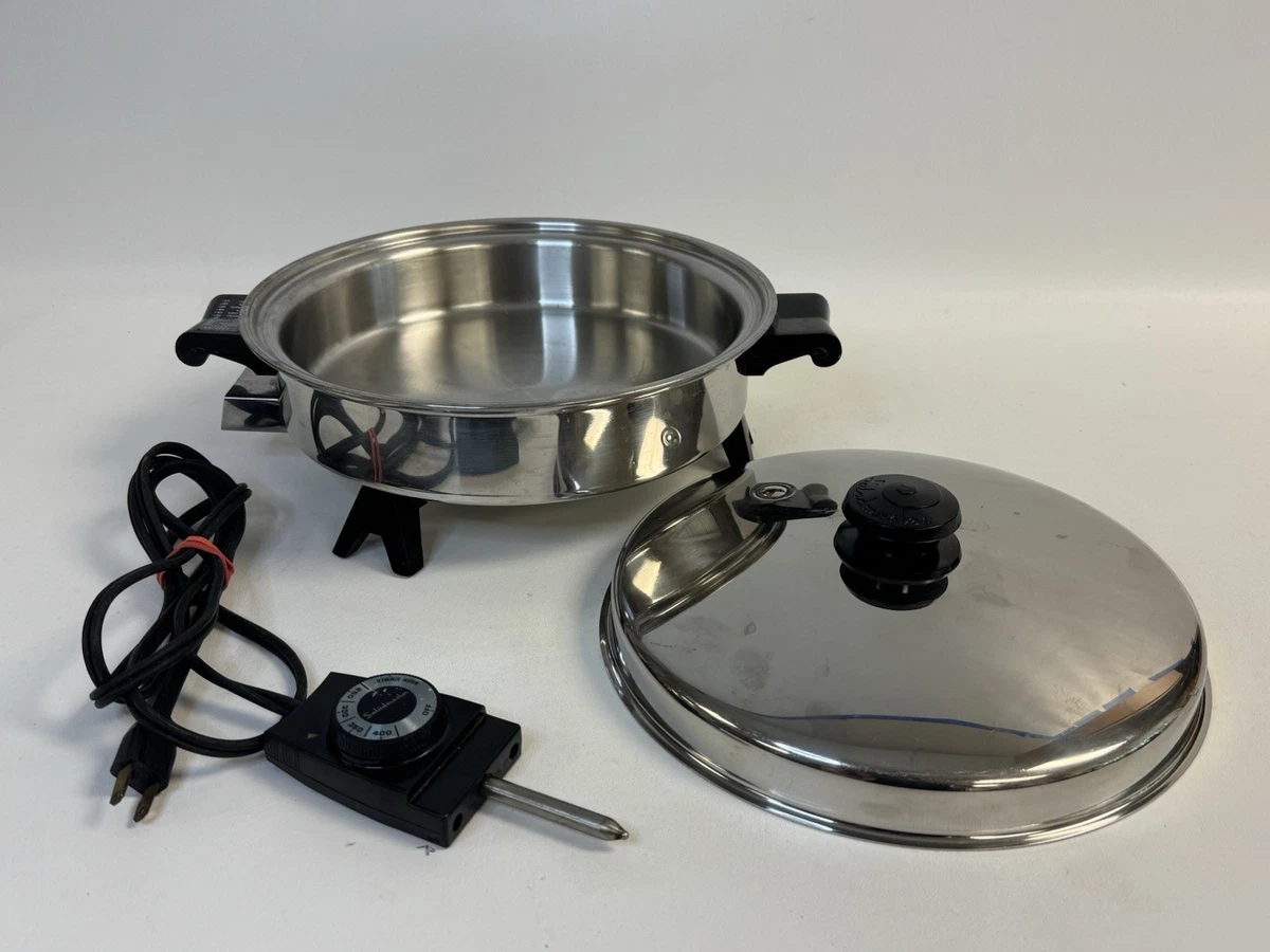 Saladmaster Stainless Steel Electric Skillets for sale | eBay