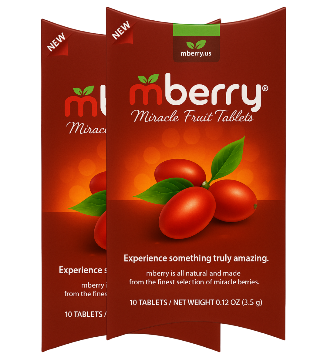 mberry Miracle Berry Tablets | 2 Pack (20 Tablets) Official mberry