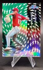2025 Crusade Chase Burns Certified Prospects Green Prizm /249 #23 Cincinnati...