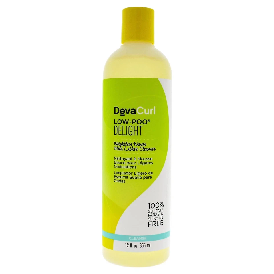 DevaCurl Low-Poo Delight Weightless Waves Mild Lather Cleanser 12 oz - (3 Pack) - Image 3 of 3