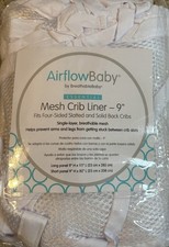 Airflow Baby by Breathable Baby Essential Mesh Crib Liner 9" Safety