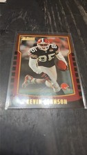 1999 Bowman 157 Kevin Johnson Rookie Card Cleveland Browns Football Card. rookie card picture