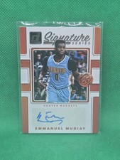 2015-16 Donruss #SS-EM Emmanuel Mudiay Auto