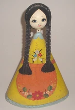 Mexican Handmade Paper Mache Dolls - Collection (10)