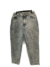 Vintage Lee Union Made in USA 1988 Acid Wash High Rise Mom Jeans