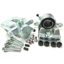 PAIR FRONT BRAKE CALIPERS & GUIDE PINS FIT MAZDA MX5 NB 98-05 BIG BRAKE BBK0070A