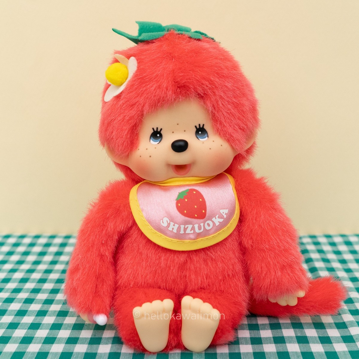 Strawberry Monchhichi Shizuoka Limited Edition Rare Sekiguchi