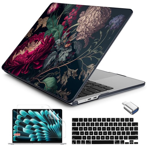 Case for New MacBook Air 13.6 inch 2025 M4 2024 2022 Release Model A3240 A311...