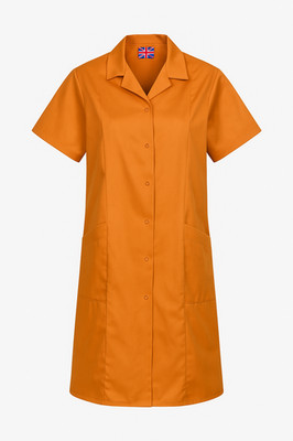 ORANGE UNISEX STANDARD KLASSISCH LABORKITTEL LAGER LABOR ÄRZTE MEDIZIN