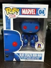 Funko Pop! Marvel #04 Blue Stealth Iron Man Vaulted  RICC $75 PPG As Of 7/1