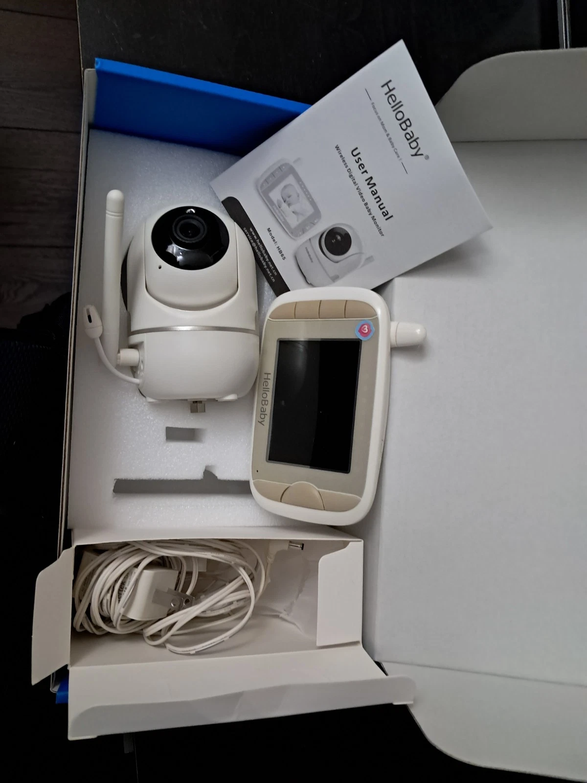HelloBaby HB65 Baby Monitor 3.2 Inch
