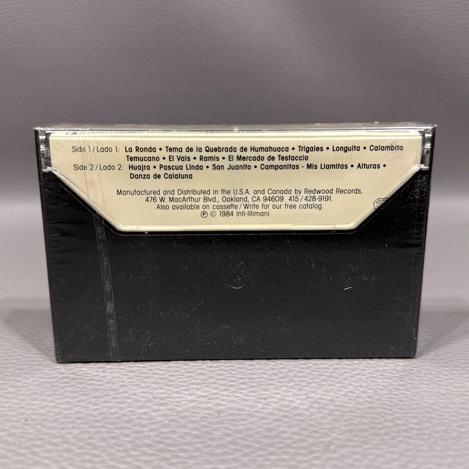 Inti-Illimani Imagination Cassette Tape Rare Latin Folk 1984 New Sealed - Image 4 of 4