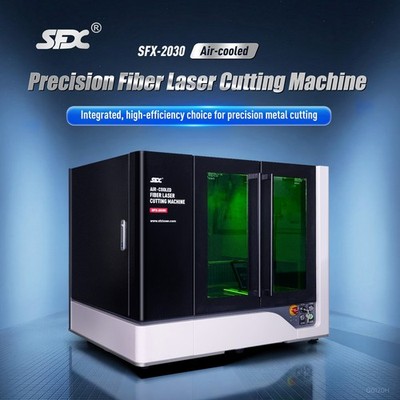 SFX 1200W Air-Cooled Precision Fiber Laser Cutting Machine for Stainless Brass