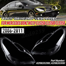 Paar Scheinwerferglas Streuscheibe für 2006-2011 Mercedes W219 CLS350 CLS500 Paar Scheinwerferglas Streuscheibe für 2006-2011 Mercedes W219 CLS350 CLS500