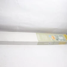 Achim Cordless Light Filtering Mini Blind Vinyl Alabaster 1" Slats 31" x 48"