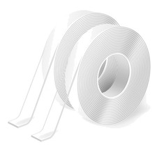 Nano Klebeband, doppelseitig, transparent, 6 Meter, Bastel, Teppich, Montage