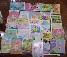 33 Easter Cards Hallmark with Envelopes - FREE SHIPPING