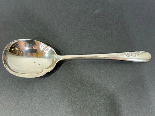 International Silver Sterling Blossom Time 6 3/4" Place / Oval Soup Spoon VGC!