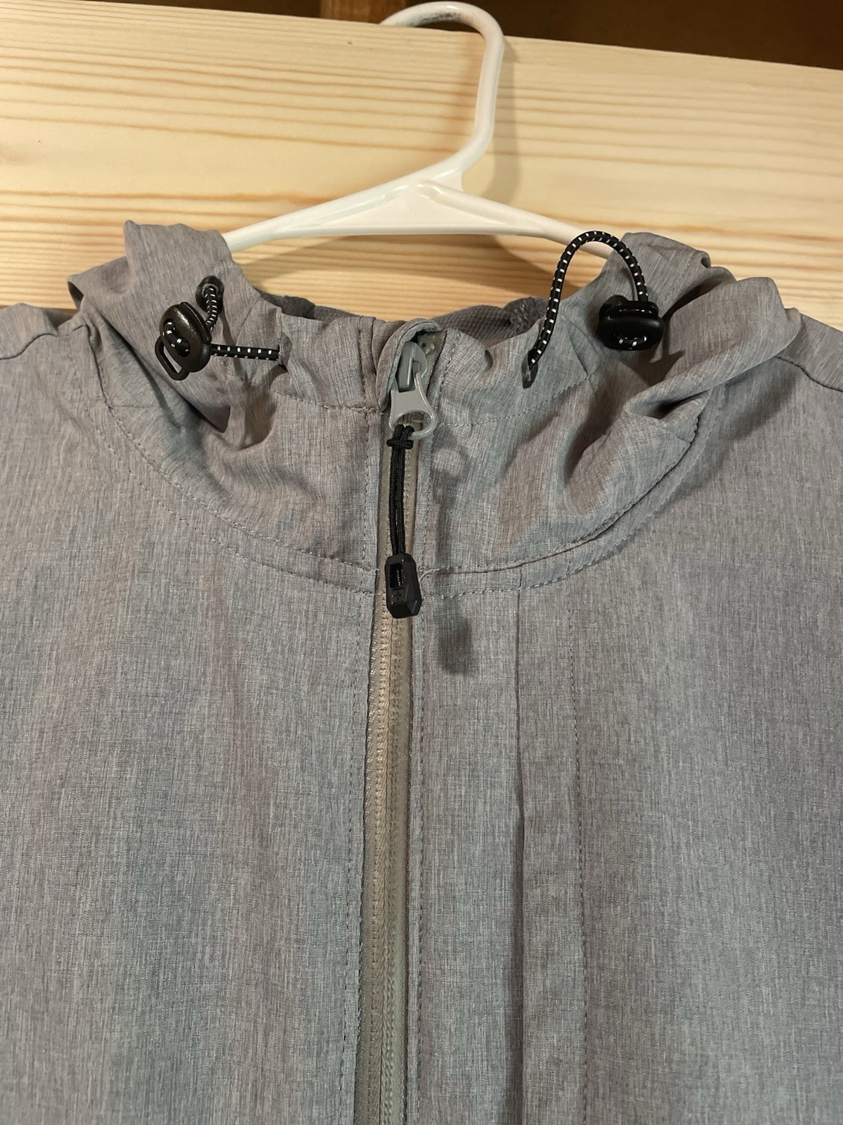 SwissTech Jacket Gray Mens Medium Softshell Full … - image 5