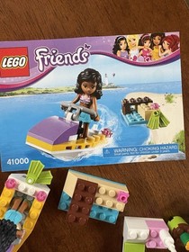 3 Lego Friends Complete Sets- 41000, 3931 And 3937