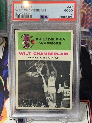 1961-62 Fleer - Wilt Chamberlain #47 (RC)