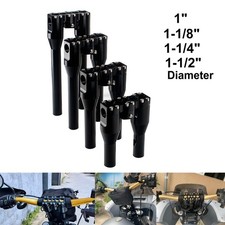 1" 1-1/8" 1-1/4" 1-1/2" Handlebar Riser Kit For Harley Dyna Softail Touring King