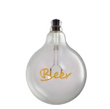 Vintage Style 2w LED BC B22 Bayonet Cap Globe Clear Light Bulb - Beer - RRP £20